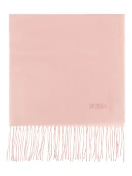 Moschino: Розовый шарф 