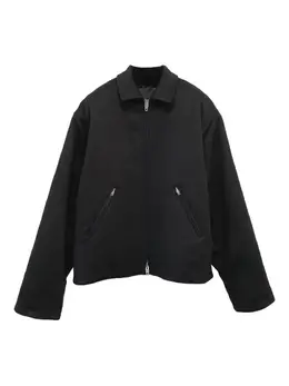 Balenciaga: Чёрная куртка 