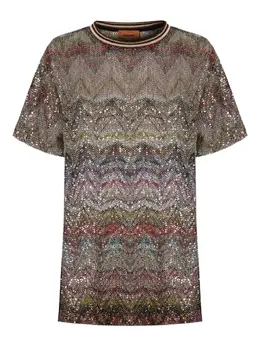 Missoni: Многоцветная футболка 