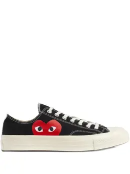 Comme Des Garçons Play: Чёрные кроссовки  Heart