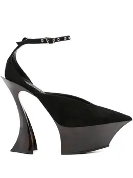 Mugler: Чёрные туфли 