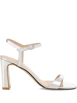 Stuart Weitzman: Серебристые сандалии 