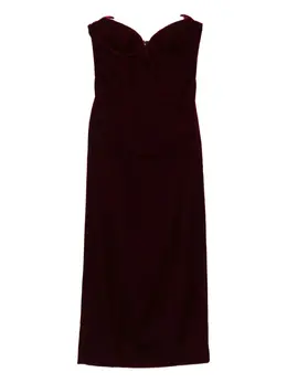 Mugler: Красное платье 