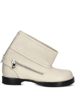 JW Anderson: Белые ботинки 