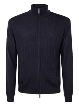 Emporio Armani: Тёмный кардиган 