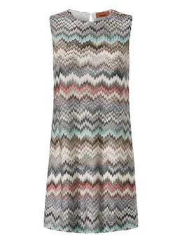 Missoni: Платье без рукава 