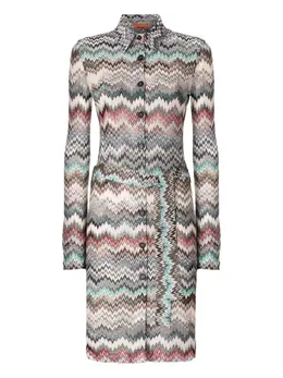 Missoni: Рубашка миди 