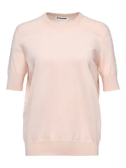 Jil Sander: Топ с коротким рукавом 