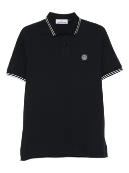 Stone Island: Поло с воротником 