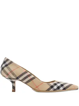 Burberry: Бежевые туфли 