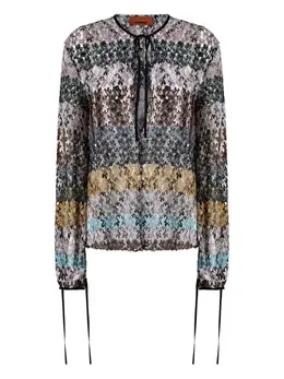 Missoni: Топ с растительным принтом 