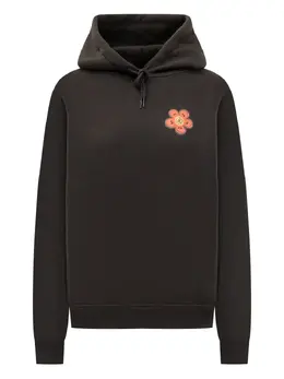 Kenzo: Толстовка с цветочным принтом 