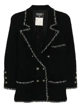 CHANEL Pre-Owned: Двубортная куртка 