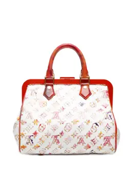Louis Vuitton Pre-Owned: Белая сумка 