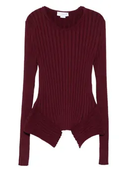 Stella McCartney: Бордовый топ 