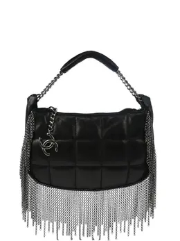 CHANEL Pre-Owned: Чёрная сумка 