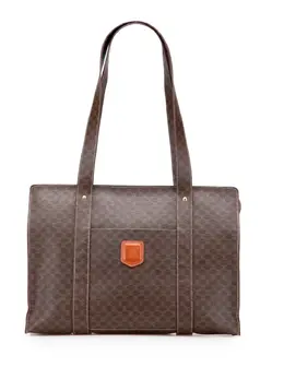 Céline Pre-Owned: Коричневая сумка-шоппер 