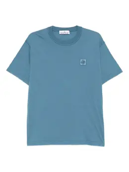 Stone Island: Хлопковая футболка  Compass
