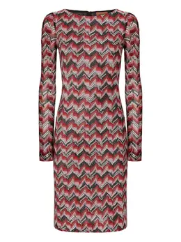 Missoni: Платье с длинным рукавом 