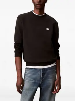 Calvin Klein: Чёрный свитшот 