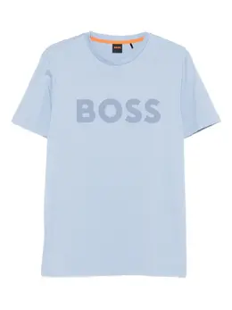 BOSS: Футболка с принтом 
