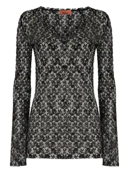 Missoni: Топ с растительным принтом 