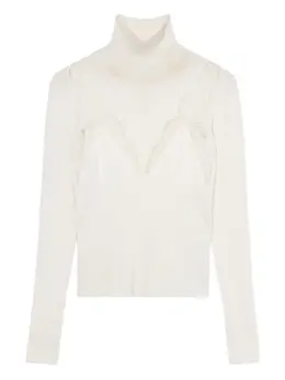 Blumarine: Белый свитер 