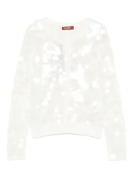 Max Mara: Кардиган с блёстками 