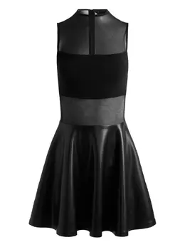 alice + olivia: Платье в сетку 