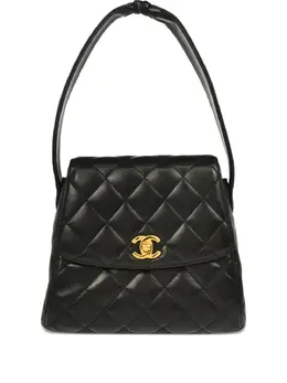 CHANEL Pre-Owned: Чёрная сумка 