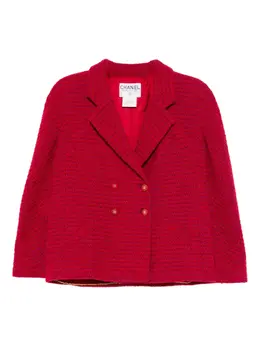 CHANEL Pre-Owned: Двубортная куртка 