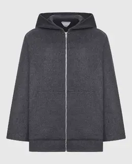 Bottega Veneta: Сірі куртки 