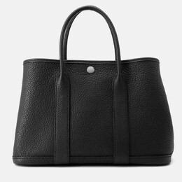Hermes: Чёрная сумка-шоппер 