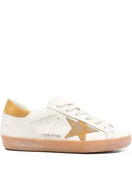 Golden Goose: Белые кроссовки  Super Star