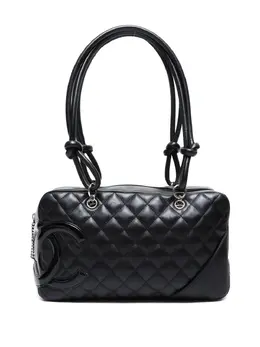 CHANEL Pre-Owned: Чёрная сумка 