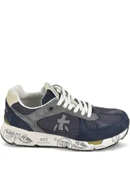Premiata: Синие кроссовки 
