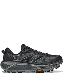 HOKA: Чёрные кроссовки 