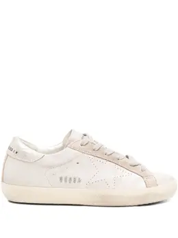 Golden Goose: Серебристые кроссовки 