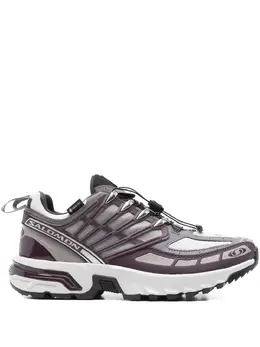 Salomon: Фиолетовые кроссовки 