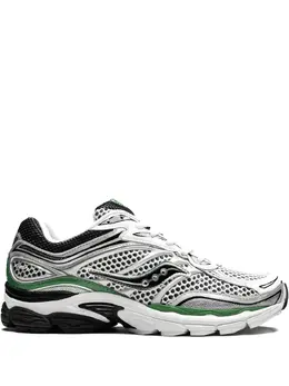 Saucony: Зелёные кроссовки 