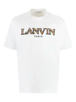 Lanvin: Белая футболка 