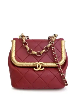 CHANEL Pre-Owned: Красная сумка 