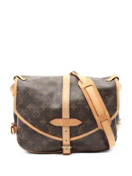 Louis Vuitton Pre-Owned: Коричневая сумка 