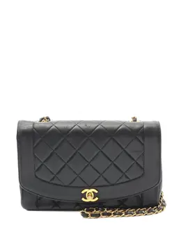 CHANEL Pre-Owned: Чёрная сумка 