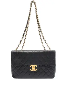 CHANEL Pre-Owned: Чёрная сумка 