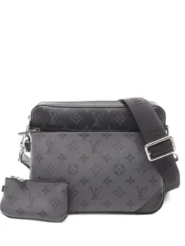 Louis Vuitton Pre-Owned: Чёрная сумка 