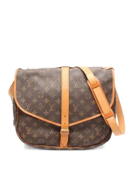 Louis Vuitton Pre-Owned: Коричневая сумка 