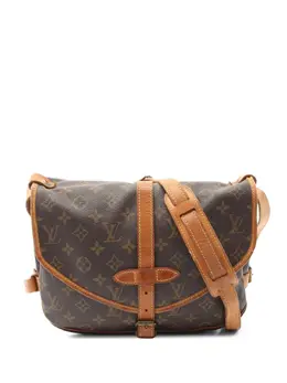 Louis Vuitton Pre-Owned: Коричневая сумка 