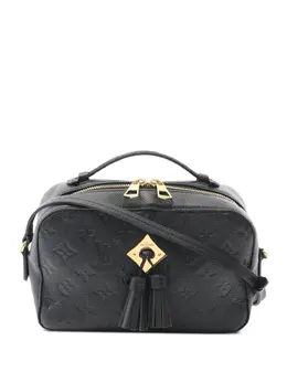 Louis Vuitton Pre-Owned: Чёрная сумка 