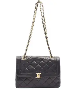 CHANEL Pre-Owned: Чёрная сумка 